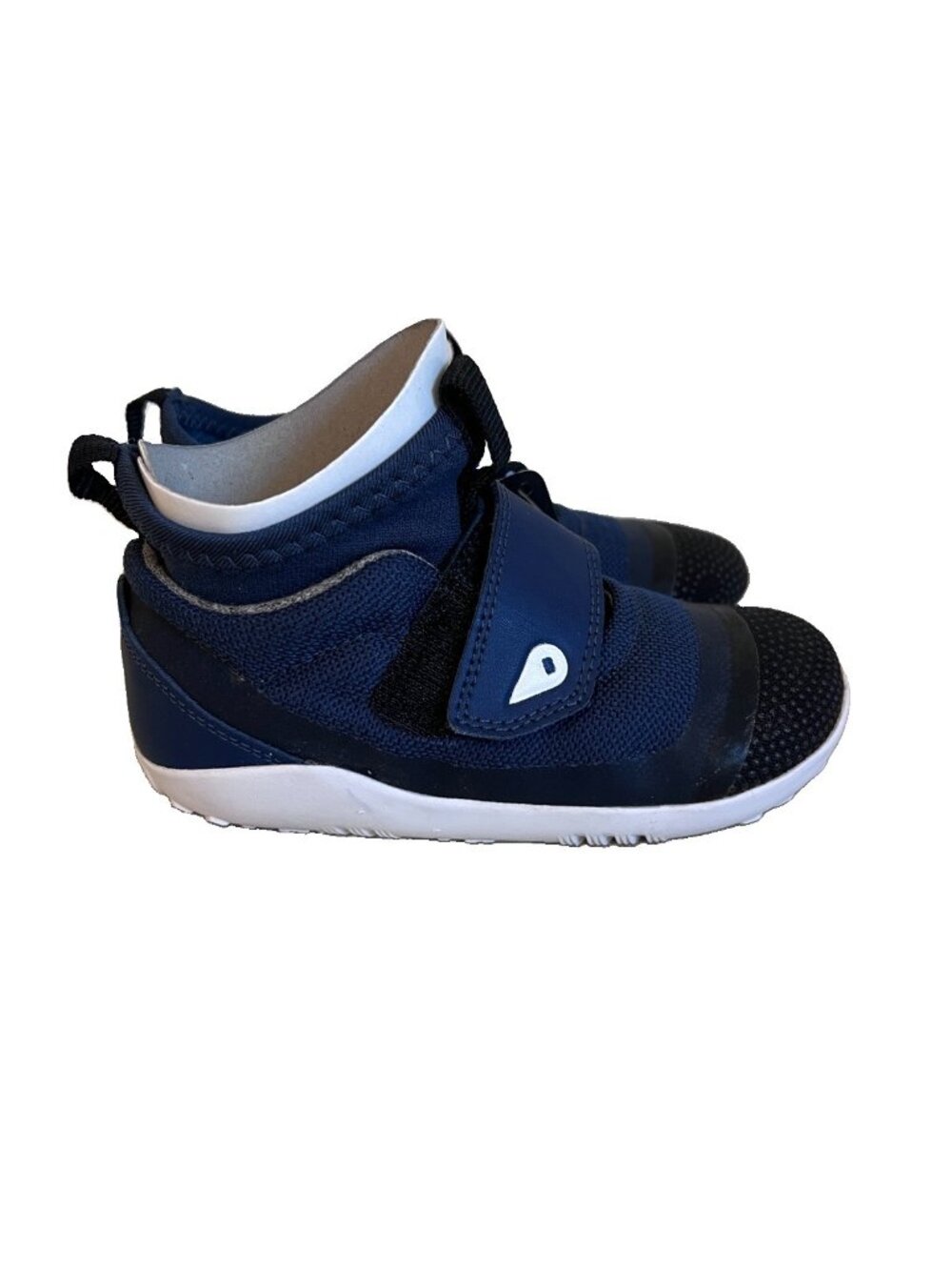 Bobux I-Walk Dimension Trainer Navy Blue Merino Wool Shoes EU 22 US 6 NWT